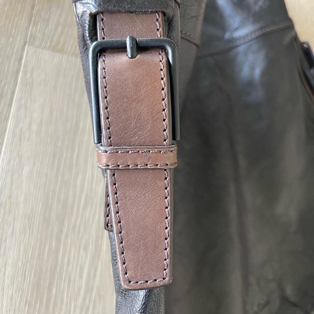 Calvin Klein Brown Leather Bag View 6